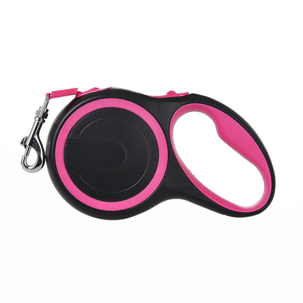 Automatic Retractable Leash With LED Flashlight One Tow Two Double-Headed Dog Walking Leash Dog Chain Pet Supplies