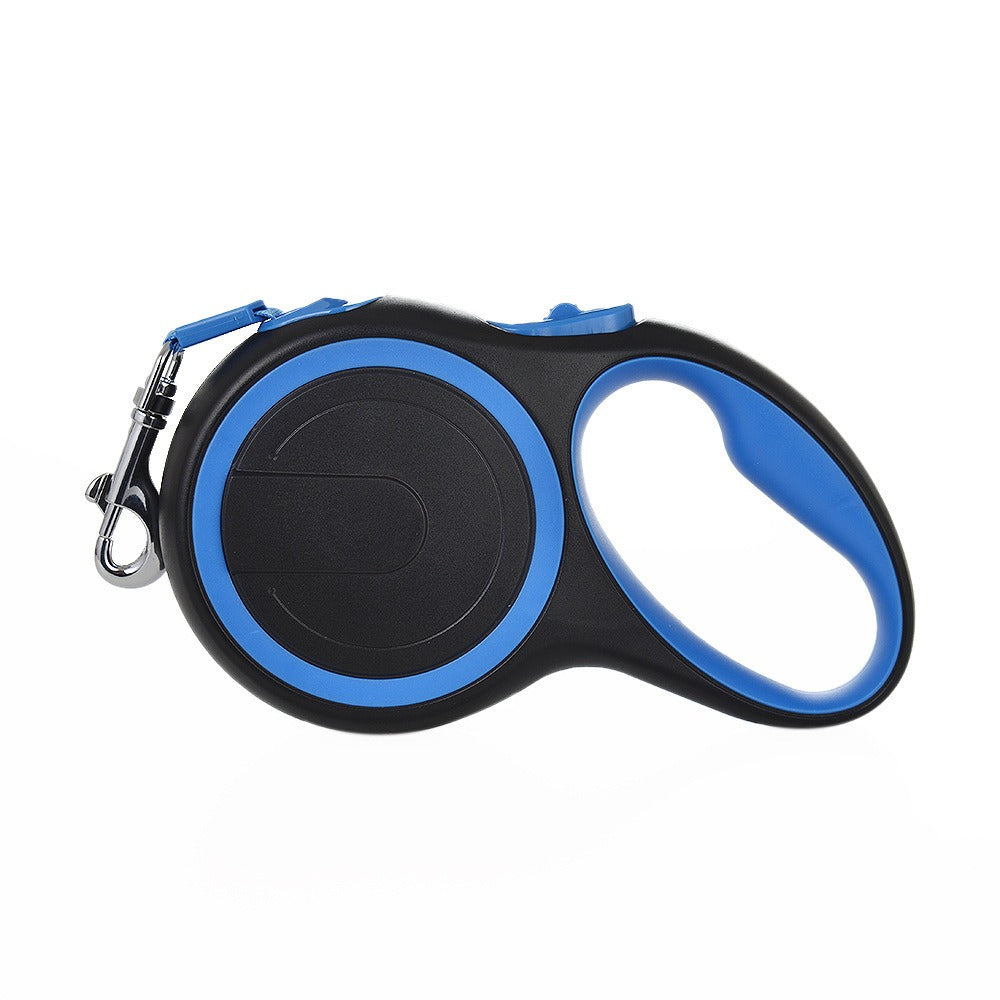 Automatic Retractable Leash With LED Flashlight One Tow Two Double-Headed Dog Walking Leash Dog Chain Pet Supplies