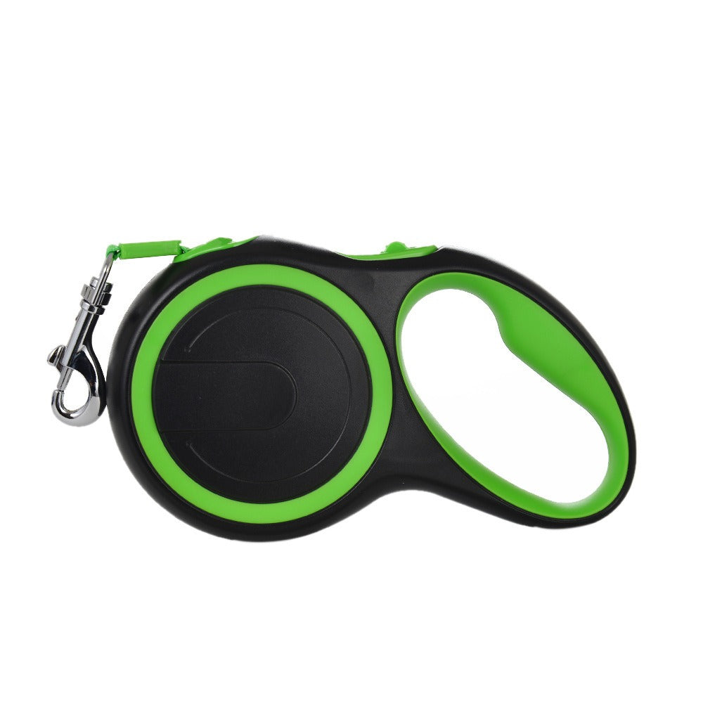 Automatic Retractable Leash With LED Flashlight One Tow Two Double-Headed Dog Walking Leash Dog Chain Pet Supplies