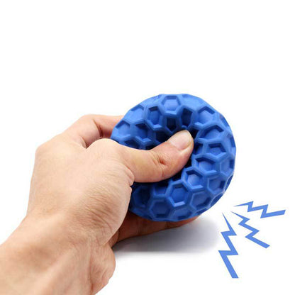 Pet Toy Ball Dog Chewing Molar Sound Interactive Rubber Toy Ball Pet Dog Toy